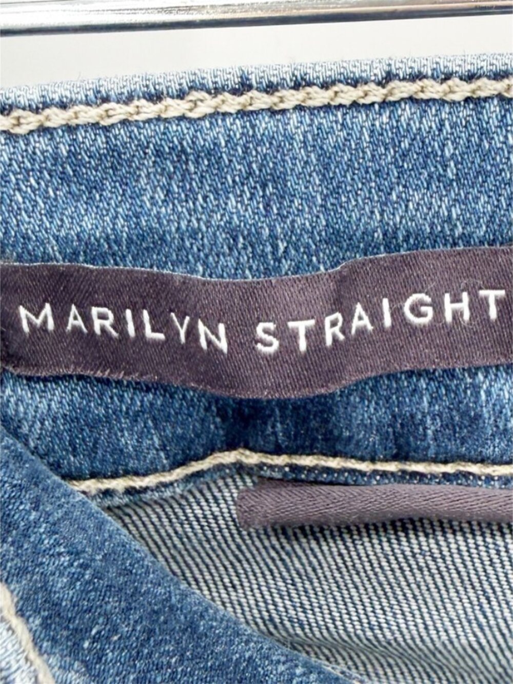 NYDJ Marilyn Straight Jeans in Haley 12 - Picture 8 of 14